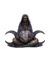 Mini Triple Moon Goddess Art Figurine 8.5cm