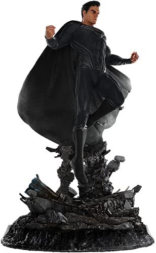 Weta Workshop Justice League - Superman Black Suit Statue 1/4 scale