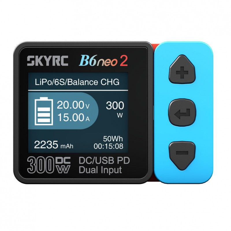 B6 neo2 DC Smart Charger (300W)  - Red & Blue
