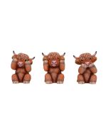 Three Wise Capybaras 10.5cm