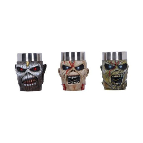 Iron Maiden Eddie Shot Glass Set 9cm (Set of 3) – billede 2