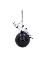 Stormtrooper In Fairy Lights Decorative Hanging Ornament 9cm