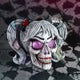 Drop Dead Gorgeous - Cute and Cosmic Witchy Doll Skull