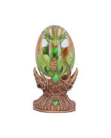 Elemental Dragonlings - Fire Dragon in Clear Egg