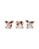 Three Wise Seals Decorative Resin Figurine Set