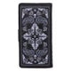 Skull Embrace Embossed Purse (AS) 18.5cm