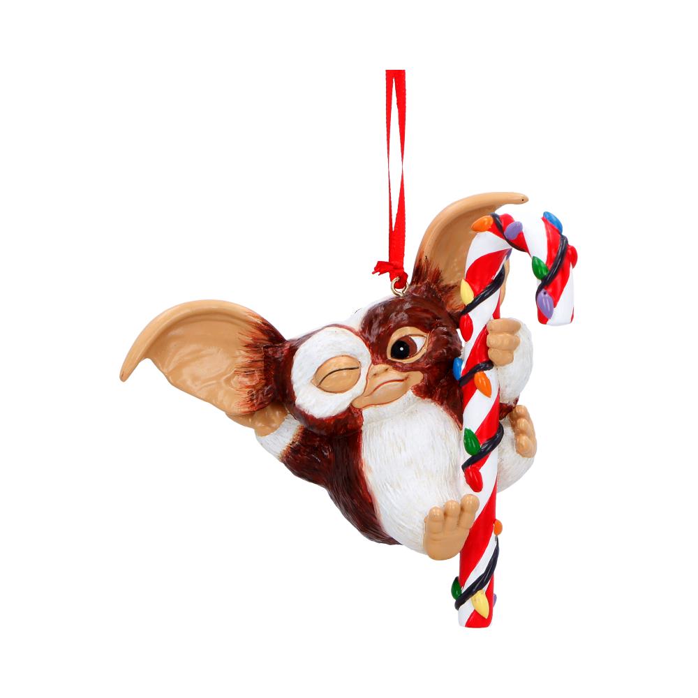 Gremlins Gizmo Festive Candy Cane Hanging Ornament
