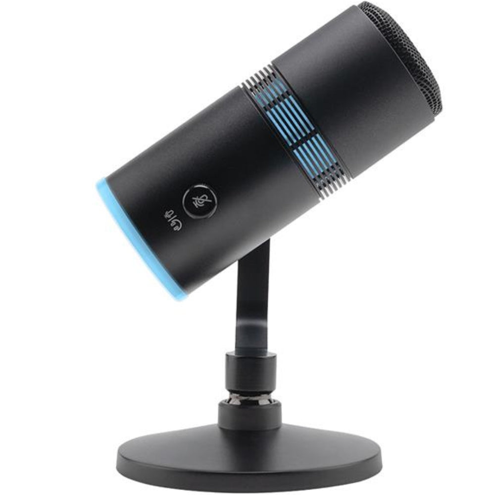 THRONMAX V8 Condenser RGB USB 96KHZ  CAPSULE Microphone, Black