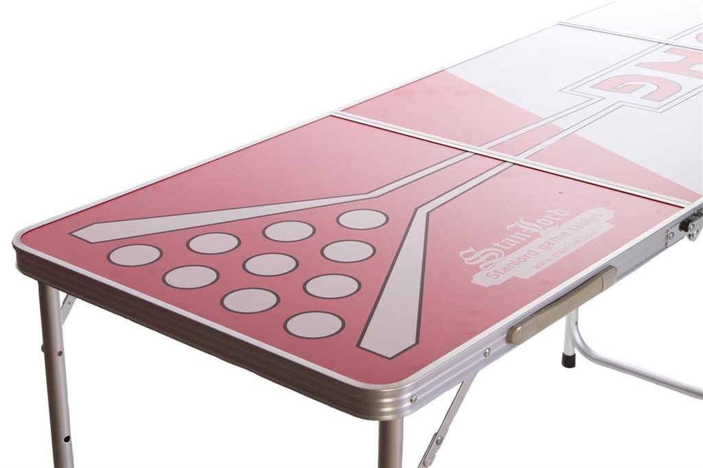 Stanlord Beer Pong Bord Hopfällbart - Officiell Storlek