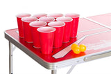 Stanlord Beer Pong Bord Hopfällbart - Officiell Storlek