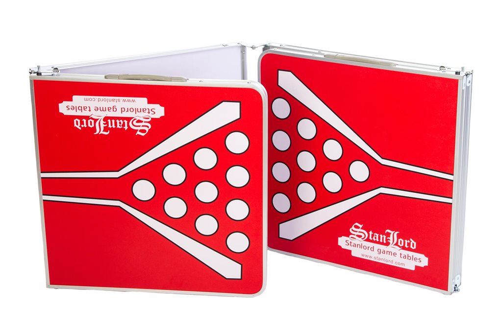 Stanlord Beer Pong Bord Hopfällbart - Officiell Storlek