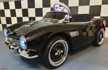 BMW 507 elektrisk børnebil m. fjernbetjening