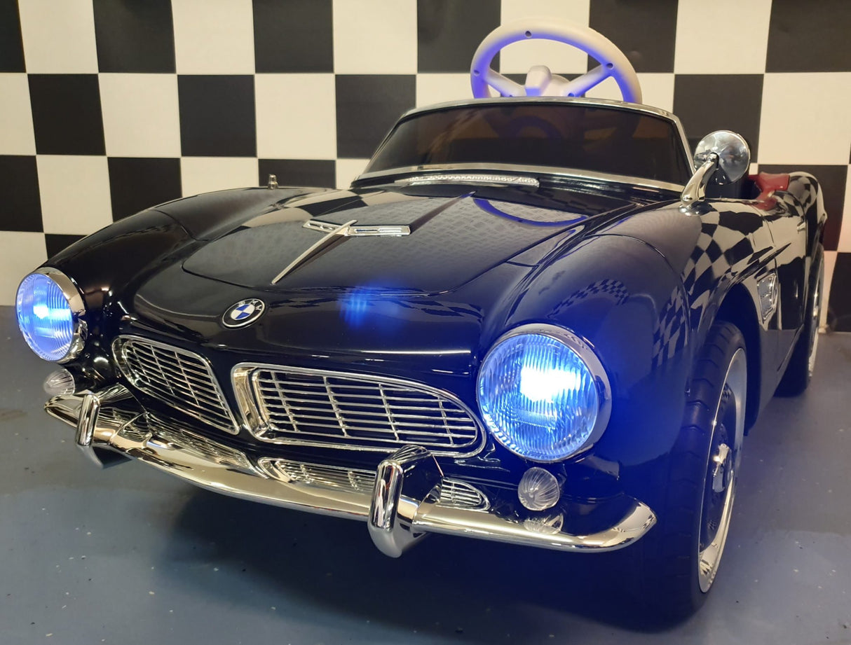 BMW 507 elektrisk børnebil m. fjernbetjening