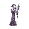 Guardians Embrace Large Dark Fairy Dragon Ornament – billede 3