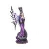 Guardians Embrace Large Dark Fairy Dragon Ornament – billede 7