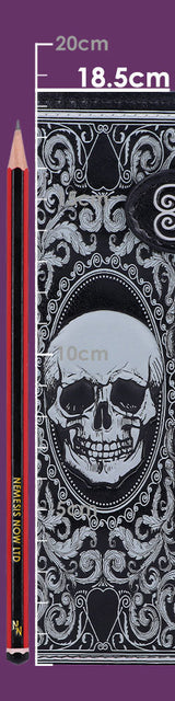 Skull Tarot Card Purse Embossed Wallet