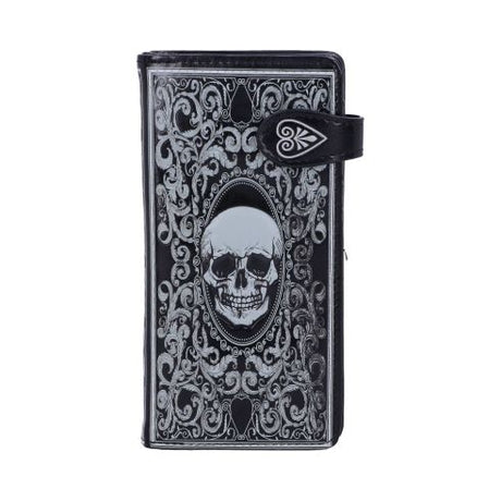 Skull Tarot Card Purse Embossed Wallet