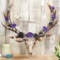 Antlers of Eden Floral Decorated Animal Deer Skull – billede 3