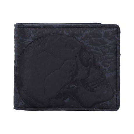 Memento Mori Skull Embossed Wallet