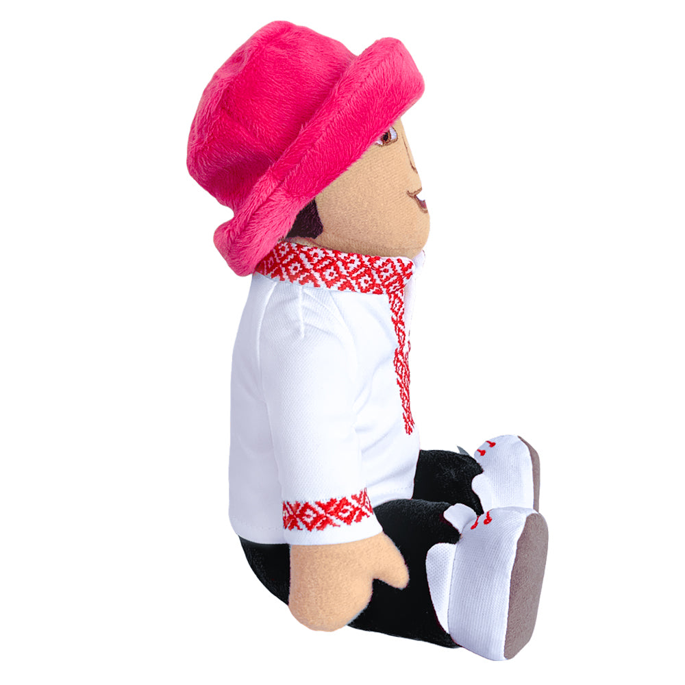 Plush toy WP MERCHANDISE Fan in the bucket hat 21 cm