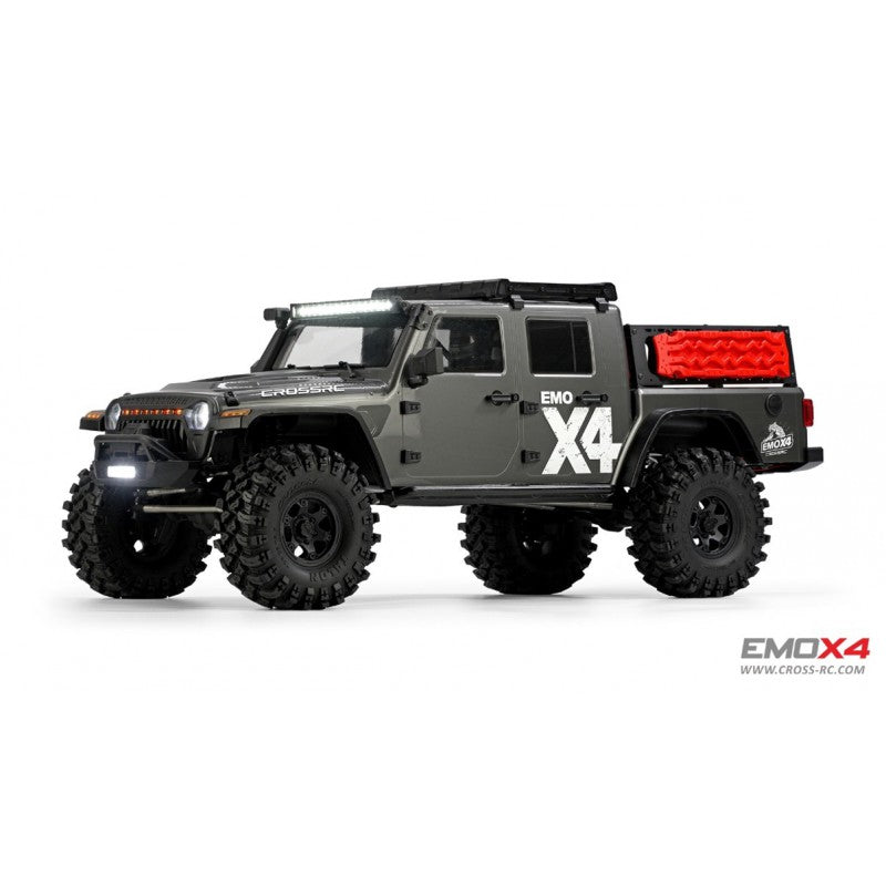 Crawling kit - EMOX4 1/8 RTR 775 Brushed kit (Grey)