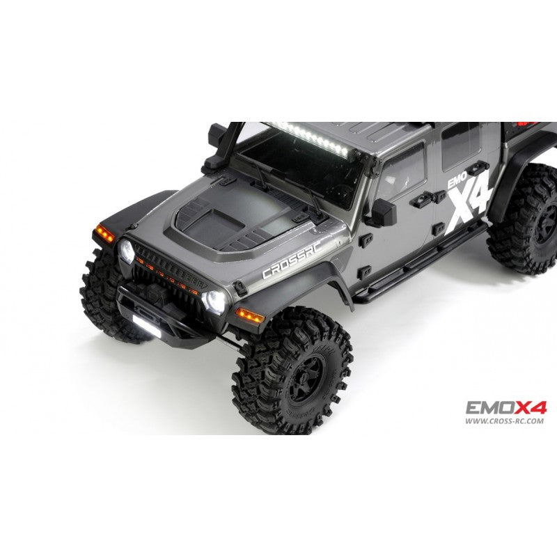 Crawling kit - EMOX4 1/8 RTR Brushless kit (Grey)