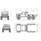 Crawling kit - EMOXL 1/8 RTR Brushless kit
