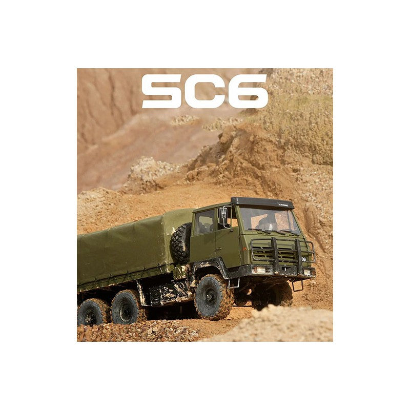 Crawling kit - SC6 1/12 6X6 truck RTR kit