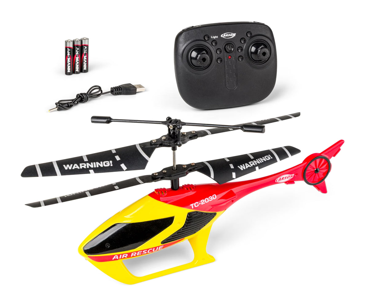Carson Air Rescue Cyber Copter 2.4GHz RTF – Redningshelikopter til begyndere