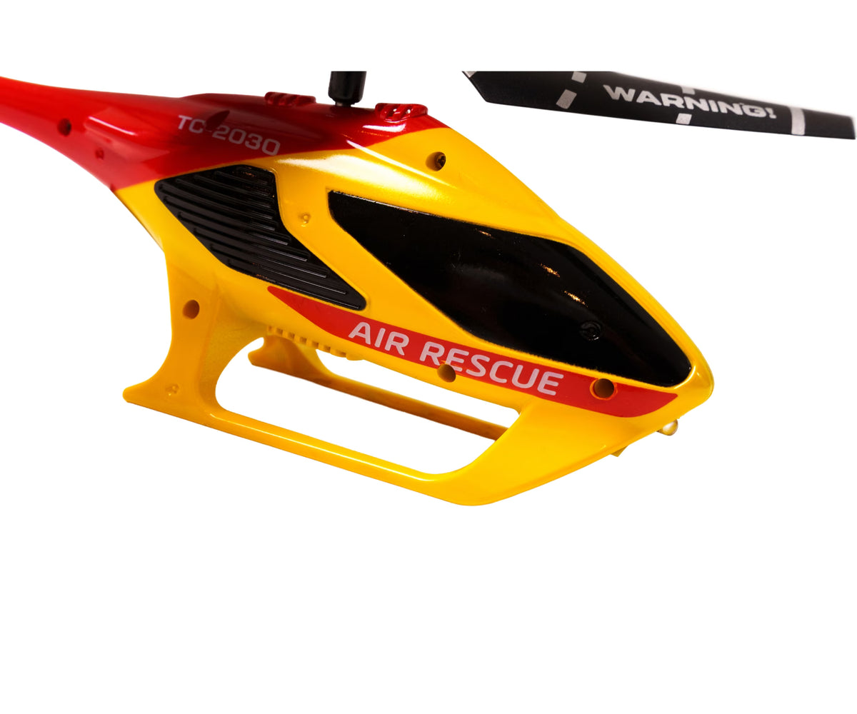 Carson Air Rescue Cyber Copter 2.4GHz RTF – Redningshelikopter til begyndere