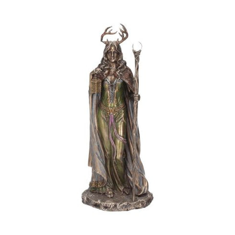 Keeper of the Forest Figurine Bronze Elen of the Ways Ornament – billede 4