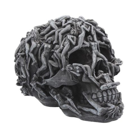 Hell's Desire Skull Naked Temptress Ornament