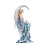 Nene Thomas Wind Moon Blue Crescent Moon Fairy and Cat Companion Figurine – billede 7