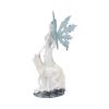 Aura Figurine Winter Fairy Wolf Ornament – billede 3