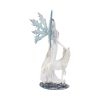 Aura Figurine Winter Fairy Wolf Ornament – billede 5