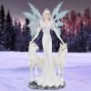 Aura Figurine Winter Fairy Wolf Ornament – billede 7