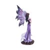 Amethyst Companions Purple Wolf and Owl Fairy Companion Figurine – billede 5