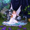 Spirit Bond Purple Pink Unicorn Fairy Companion Figurine – billede 6