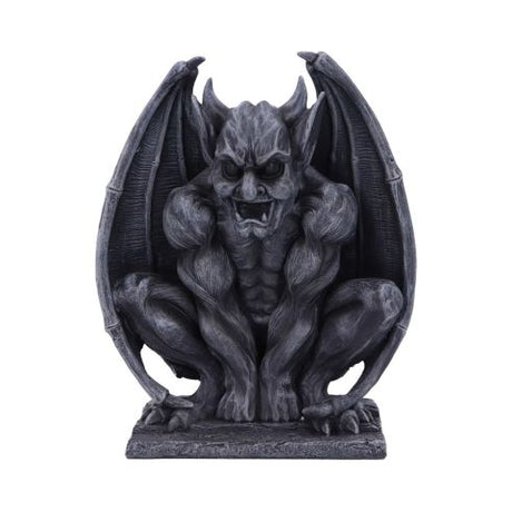 Adalward Dark Black Grotesque Gargoyle Figurine