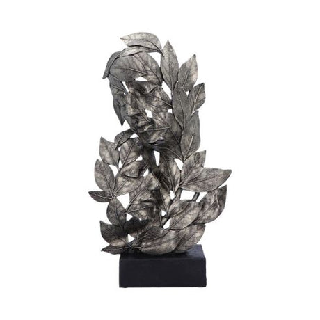 Natural Emotion - Embrace Silver Statue 38cm – billede 4