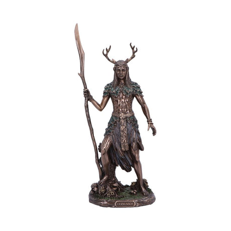 Cernunnos the Horned God Bronze Figurine