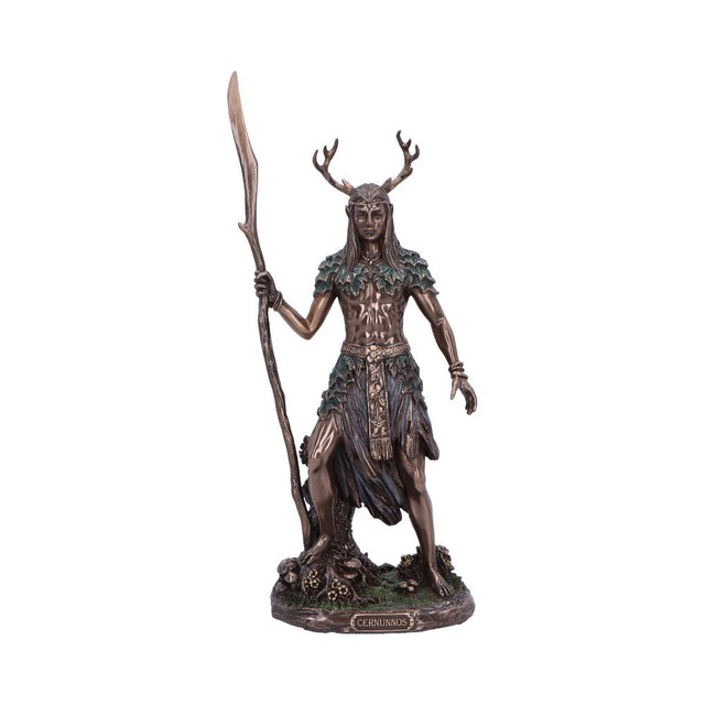 Cernunnos the Horned God Bronze Figurine