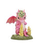 Freesia Flower Dragon Figurine