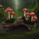 Toadstool Trunk 15.2cm