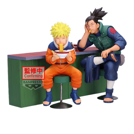 Bandai -Naruto 72 Series- 16 Figure Naruto Uzumaki &amp; Iruka Umino(A:Naruto Uzumaki)