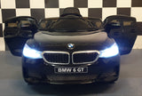 Børnebil BMW GT 12V sort