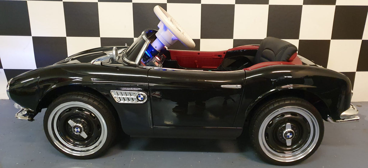 BMW 507 elektrisk børnebil m. fjernbetjening