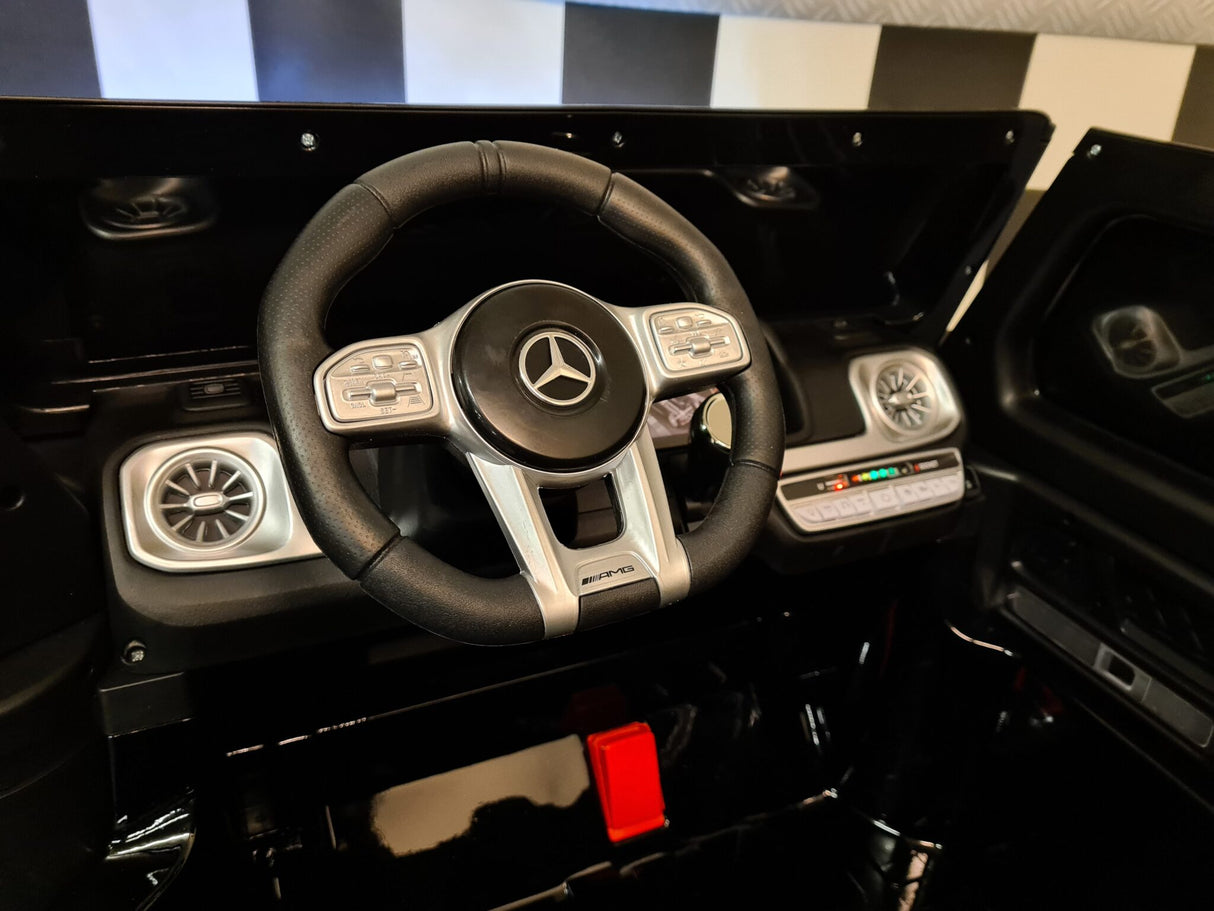 Mercedes G63 2-personers 24 volt metallic sort