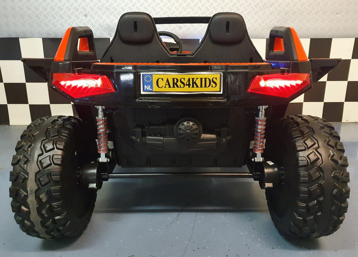 Power Buggy 24V 4-hjulsdrift för barn – 2 personer, röd
