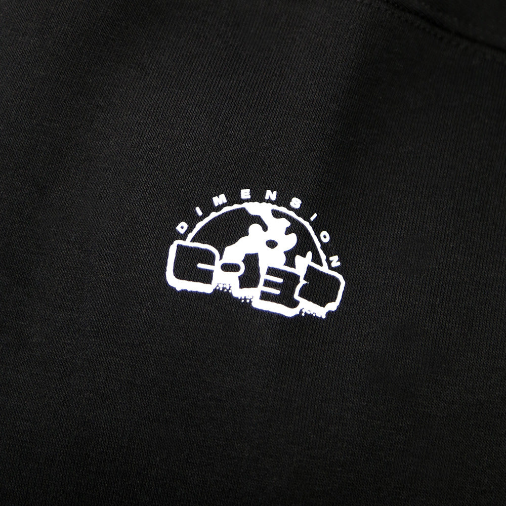 Rick and Morty hoodie with logo black, XXL